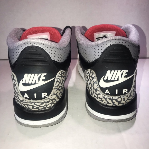 ❌Sold❌ Air Jordan Retro Black Cement 3 Size 6.5 - Picture 6 of 8